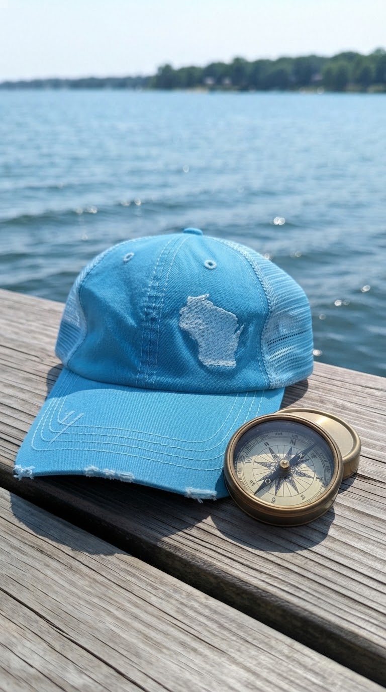 Teal Lake Hat