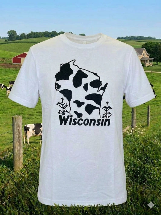 Cow Spots on white