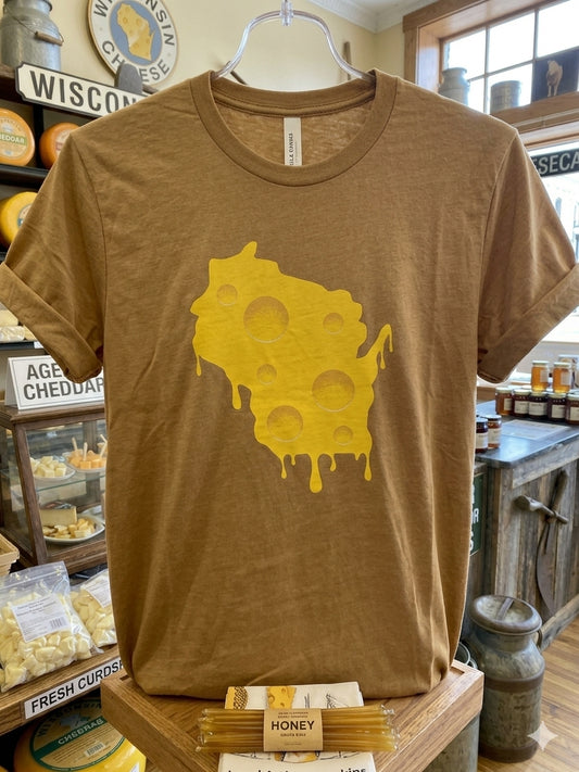 Melty Cheese Tee in toast